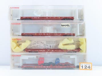 Fleischmann H0 - 5270/5271/5274 - Modeltrein goederenwagon, Hobby en Vrije tijd, Modeltreinen | H0, Nieuw