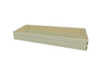 Veiling - Plantenbak grenenhout 197x100x28cm, Nieuw