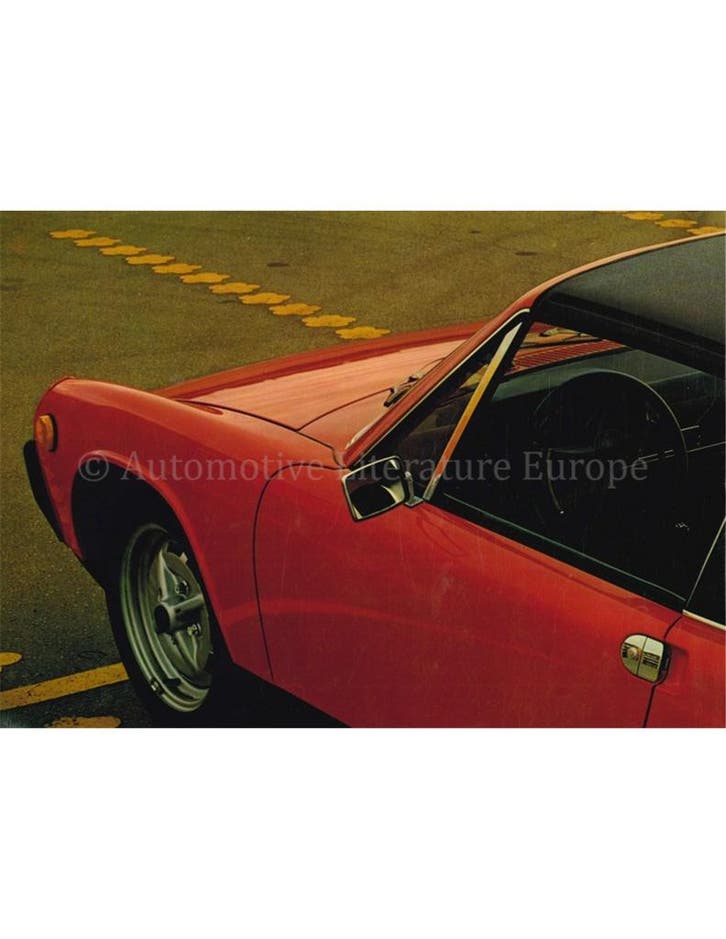 1975 PORSCHE 914 BROCHURE ENGELS (USA), Livres, Autos | Brochures & Magazines