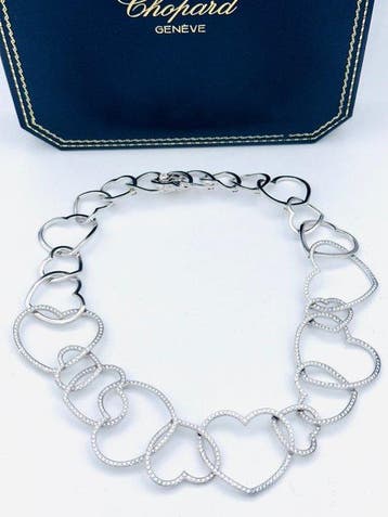 Chopard - Collier tendance - 18 carats Or blanc