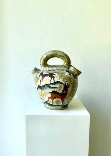 Vallauris - Jacqueline Gelb - Vaas - Keramiek - Lascaux, Antiquités & Art