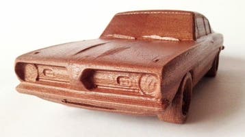 1:16 - Model sportwagen - Plymouth Barracuda Coupé 1968