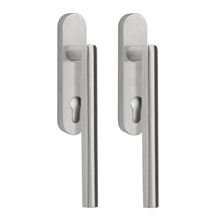 Hef/schuifdeurbeslag BASICS LB230PAY PC69 mat rvs, Doe-het-zelf en Bouw, Deuren en Vliegenramen, Nieuw