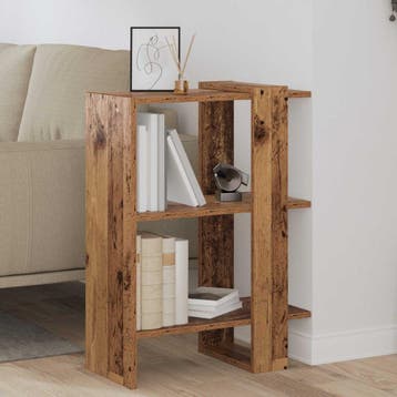 vidaXL Boekenplank Oudhout 52 x 25 x 71,5 cm Bewerkt hout, Huis en Inrichting, Kasten | Boekenkasten, Verzenden, Nieuw