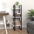 vidaXL Boekenkast met 3 schappen 40x30x105 cm bewerkt hout, Verzenden, Nieuw