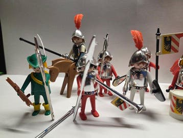 Playmobil - Ridders - 3291, 3337, 3379, 3444, 3482 -