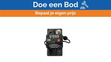 Bieden: Egis Mobile Electric 25A Marine Circuit Breaker 470, Sports nautiques & Bateaux, Ophalen of Verzenden