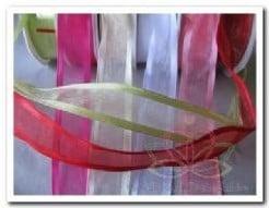 Lint vivant present met draad 14-15 azalea pink 23 mm per, Nieuw