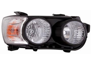 Chevrolet Aveo 2011+ Zwart Koplamp Rechts (Koplampen), Auto-onderdelen, Verzenden, Nieuw
