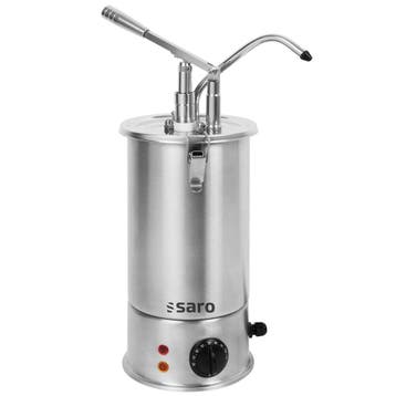 Verwarmde Sausdispenser | RVS | 3L | 30°C/90°C | Instelbare, Verzenden