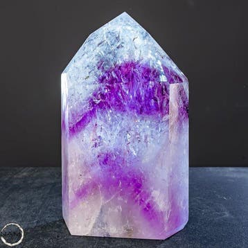 Natuurlijke Phantom-Amethyst uit Brazilië – een meesterwerk