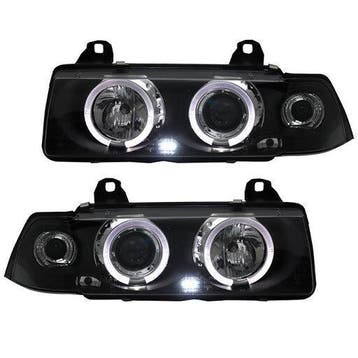 Angel Eyes Koplampen Coupe Cabrio BMW 3 Serie E36 B0113