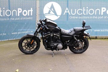 Veiling: Motor Harlery-Davidson Sporster XL883 Iron Benzine, Motos, Motos | Harley-Davidson