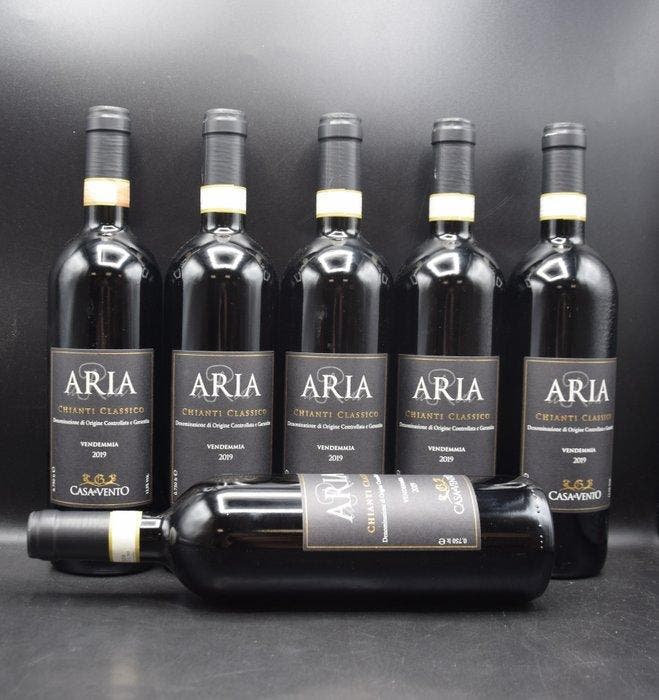 2019 Casa al Vento, Aria - Chianti Classico DOCG - 6, Collections, Vins
