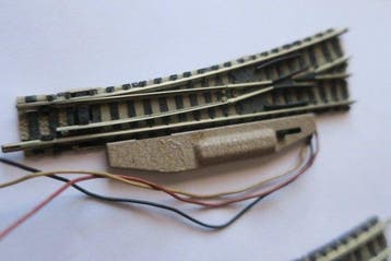 Fleischmann N - Treinset (4) - 4 Profigleis-wissels met, Hobby en Vrije tijd, Nieuw