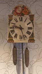 Horloge murale Forêt-Noire - Antique - Fonte, Chêne -