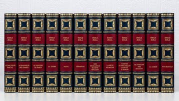 Émile Zola. Édition Genève - MAGNIFIQUE COLLECTION DE 24