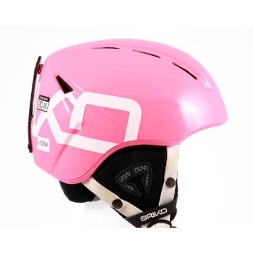48 49 50 51 52 skihelm/snowboardhelm BRIKO KODIAKINO, Pink/w, Verzenden, Gebruikt