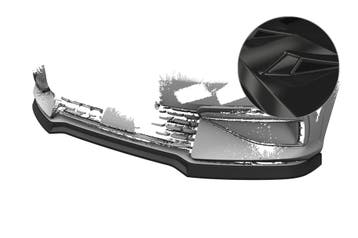 Cupspoilerlip met ABE voor Kia EV6 GT / GT-Line CSL814-G, Verzenden, Nieuw