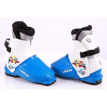 30 30,5 kinder skischoenen WEDZE KID 300, blue/white (zoals, Verzenden, Gebruikt