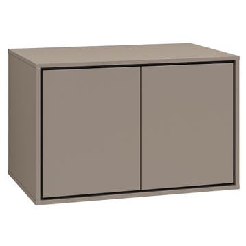 Wastafelkast Capri 78 x 48 x 51 cm  – Beige, Verzenden, Nieuw