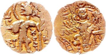 Indien Kushan, Koninkrijk. Kidara. Gold-Stater o.J.