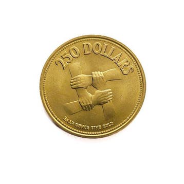 Singapore. 250 Dollars 1975 10th Anniversary of Independence