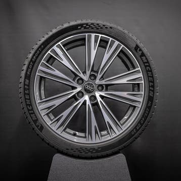 20 inch velgen Audi A6 Zomerbanden 255/40/21 Origineel, Gebruikt, 255 mm, Banden en Velgen, Ophalen of Verzenden