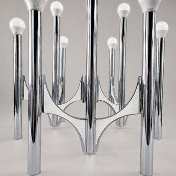 Gaetano Sciolari - Lamp - Staal - 9 Luci GEEN RESERVE