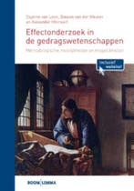 Effectonderzoek in de gedragswetenschappen 9789059316607, Verzenden, Daphne van Loon