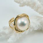 Argent, Plaqué or - Bague - PERLA MABE