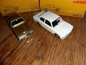 Märklin 1:43 - Voiture miniature (2) - Ford Capri; BMW 2002, Hobby en Vrije tijd, Nieuw