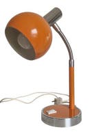 Gepo - Lampe - Lampe de bureau à globe - Chromé(e),