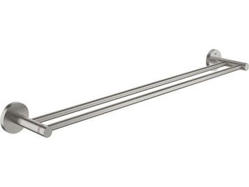 GROHE Start - Dubbele handdoekhouder - SuperSteel - RVS look, Maison & Meubles, Verzenden