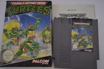 Teenage Mutant Hero Turtles (NES FRA CIB)