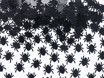 Halloween Confetti Spinnen 1,2cm 15gr, Hobby en Vrije tijd, Verzenden, Nieuw
