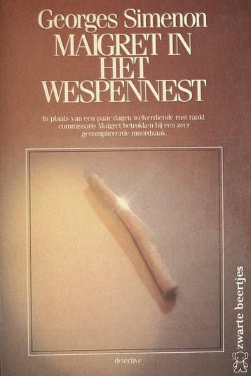 MAIGRET IN HET WESPENNEST - Simenon, Livres, Policiers, Verzenden