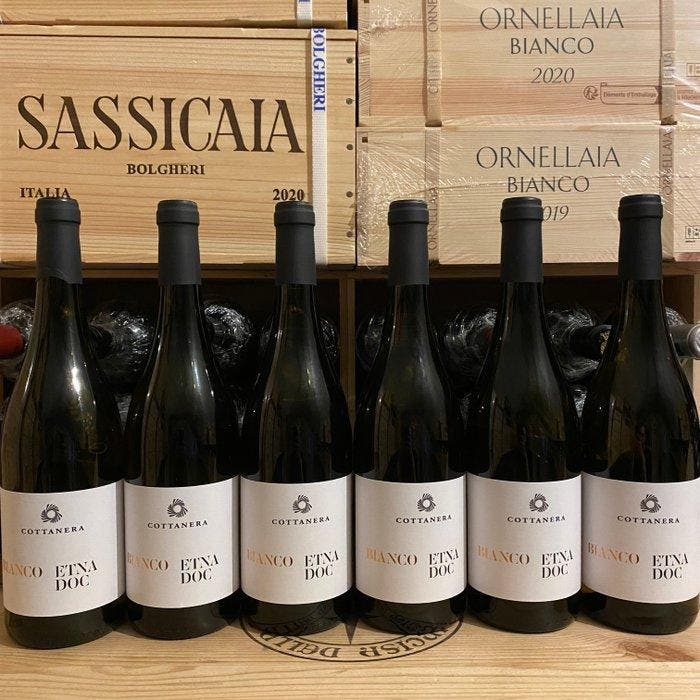 2025 Cottanera, Etna Bianco - Sicile DOC - 6 Bouteilles, Collections, Vins