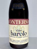 1969 Giacomo Conterno - Barolo - 1 Fles (0.72L), Verzamelen, Wijnen, Nieuw
