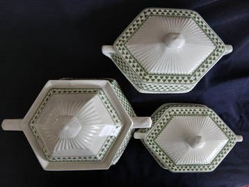 William Adams & Sons - Tafelservies (3) - Aardewerk -