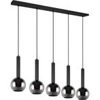 Moderne Metalen LED Hanglamp - Zwarte LED Hanglamp met 5 Lic, Verzenden, Nieuw