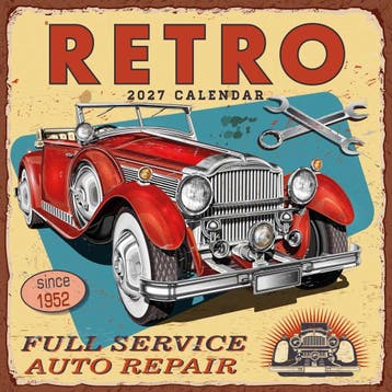 Red Robin Wall Kalender 2027 - Retro, Ophalen of Verzenden