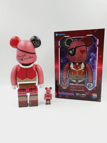Medicom Toy - NO RESERVE Be@rbrick 400% & 100% Houshou