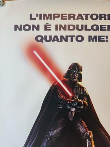 esselunga - MANIFESTO PUBBLICITARIO- ESSELUNGA DARTH VADER
