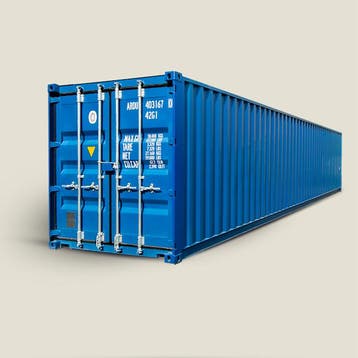 40ft Zeecontainer Kopen Nieuw | Altijd mét kraan geleverd, Ophalen of Verzenden