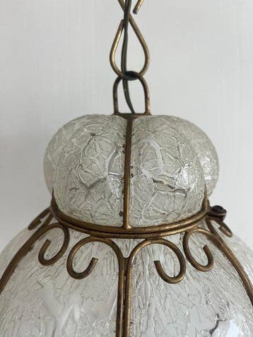 Plafondlamp - Muranoglas - Glasbewerking