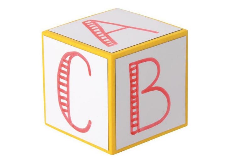 Eduplay Uitwisbare dobbelsteen, Kinderen en Baby's, Speelgoed | Overig, Jongen of Meisje, Nieuw, Ophalen of Verzenden