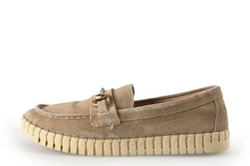 Manfield Loafers in maat 39 Beige, Kleding | Dames, Verzenden, Beige, Overige typen, Manfield