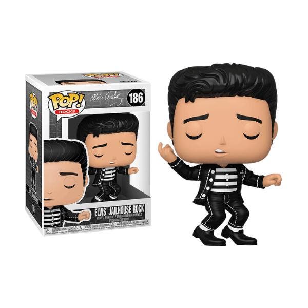 Elvis Presley: Pop! Elvis Jailhouse Rock #186, Verzamelen, Poppetjes en Figuurtjes, Nieuw, Verzenden