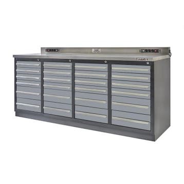 Professionele werkbank – montagetafel 215 x 70 x 95 cm. met, Ophalen of Verzenden, Nieuw